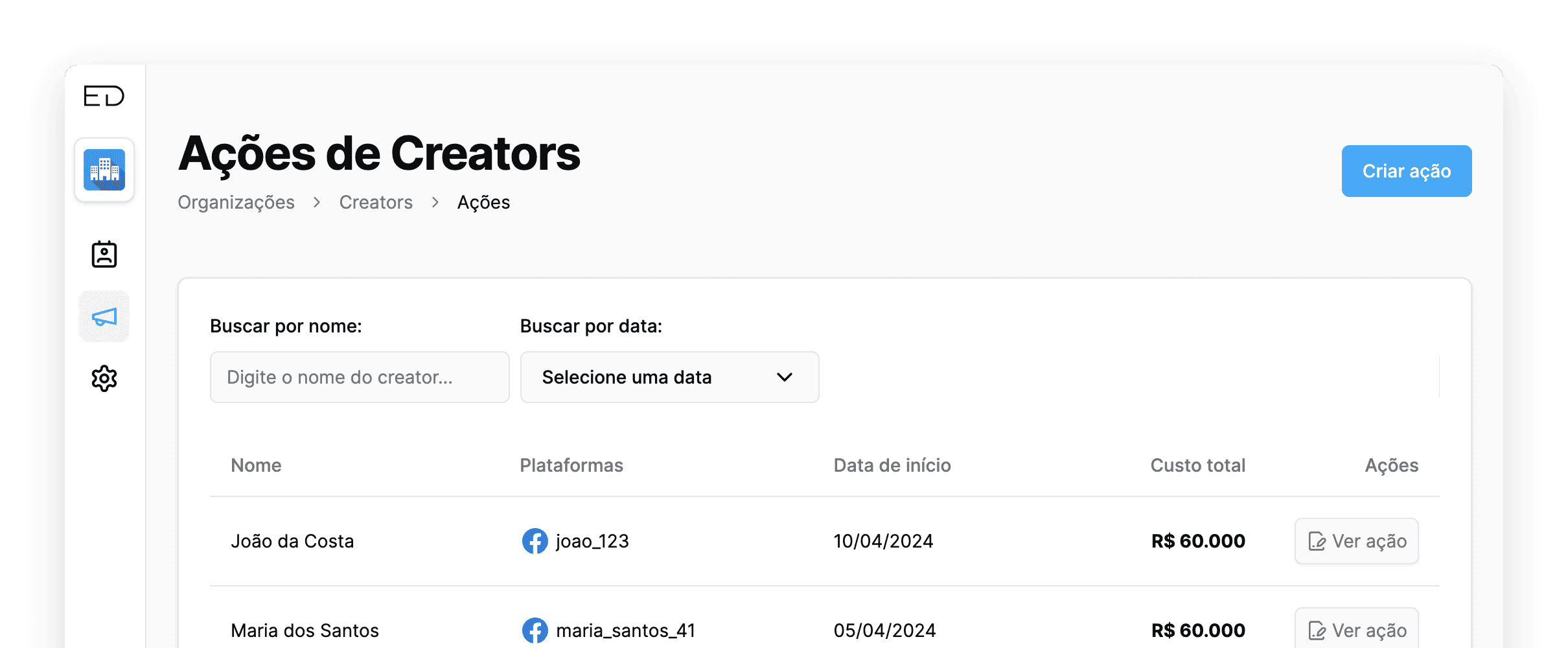 Screenshot do ED Studio